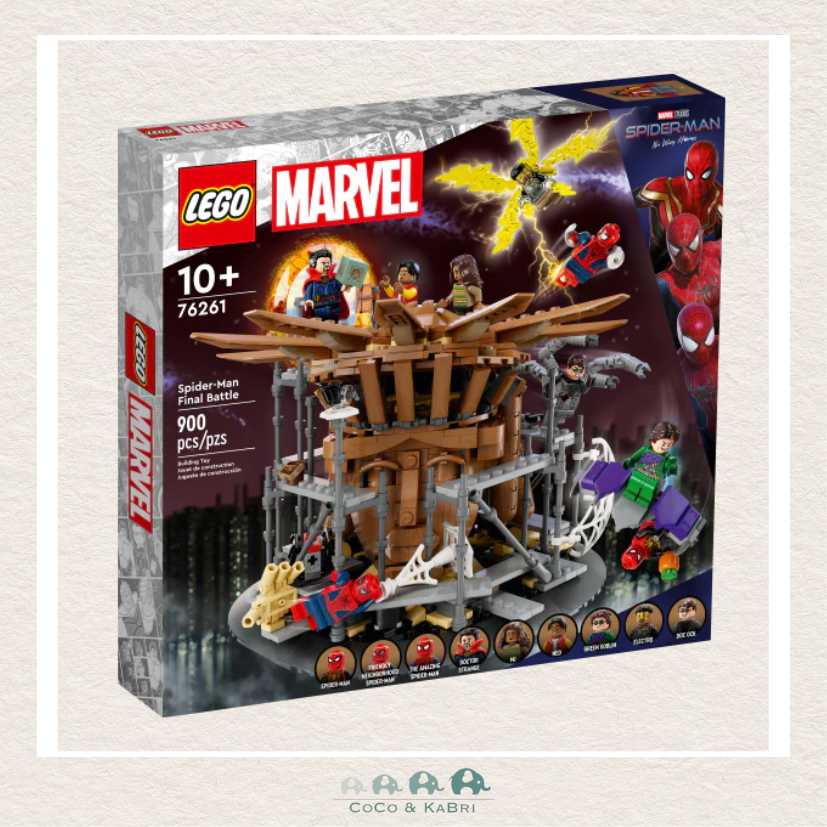 LEGO Marvel Spider Man Final Battle Building Toy Set CoCo KaBri