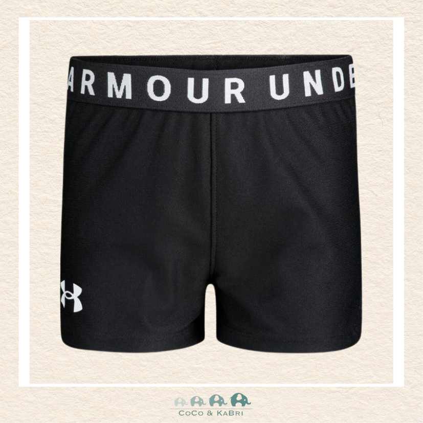 Play Up Black Under Armour Girls Shorts CoCo KaBri 3T