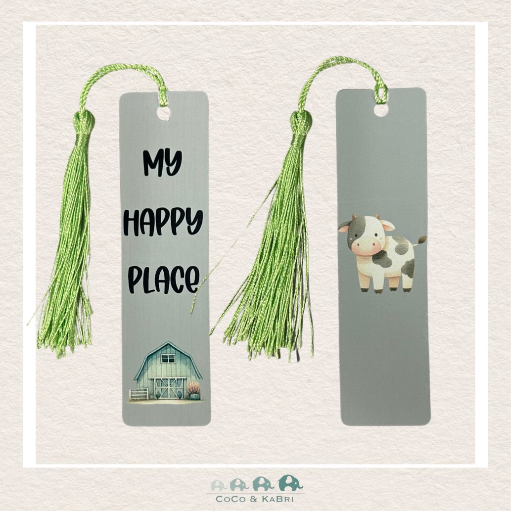 Aluminum Bookmark - My Happy Place - Farm, CoCo & KaBri Children's Boutique