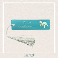 Aluminum Bookmark - To Be Continued Turtle, CoCo & KaBri Children's Boutique