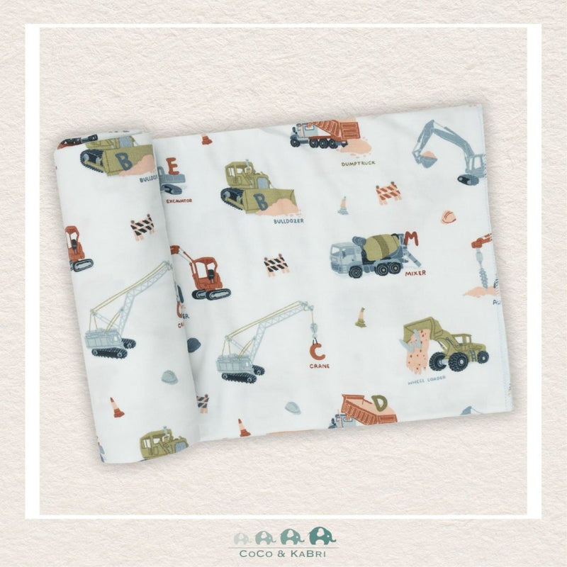 Angel Dear Construction Alphabet Swaddle Blanket, CoCo & KaBri Children's Boutique