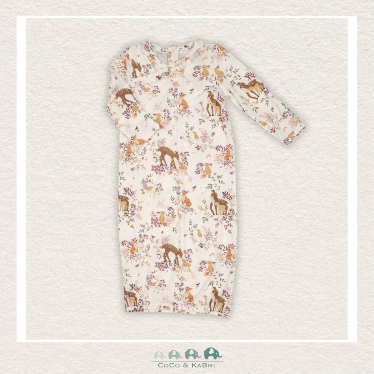 Angel Dear: Kimono Gown - Pretty Woodland, CoCo & KaBri Children's Boutique