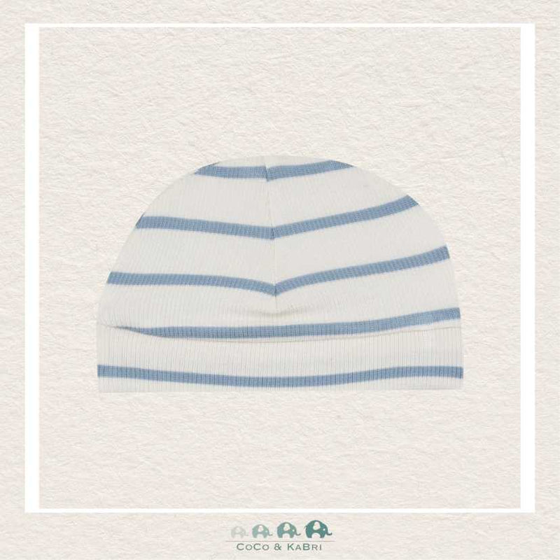 Angel Dear: Ribbed Stripe Glacier Lake Beanie, CoCo & KaBri Children's Boutique