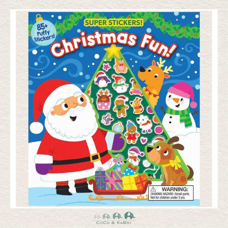 Christmas Super Puffy Stickers! Christmas Fun!, CoCo & KaBri Children's Boutique