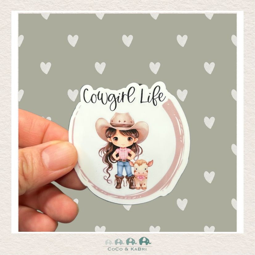 Cowgirl Life Sticker (1), CoCo & KaBri Children's Boutique