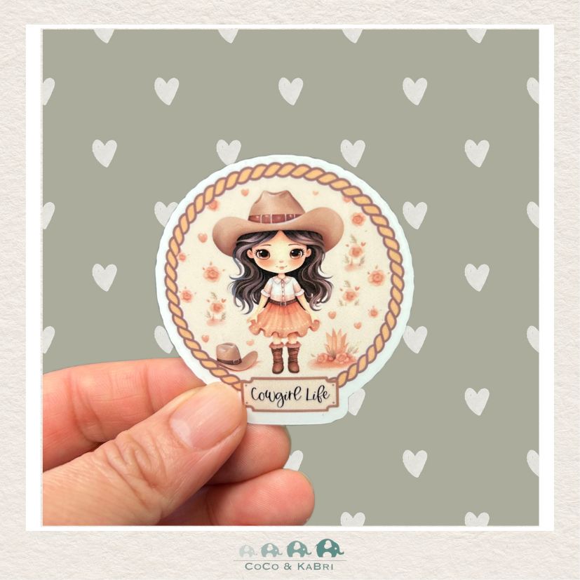 Cowgirl Life Sticker (2), CoCo & KaBri Children's Boutique