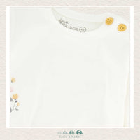 Deux Par Deux: Baby Girl Organic Cotton Top & Printed Pants Set, CoCo & KaBri Children's Boutique