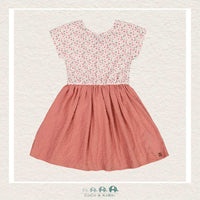 Deux Par Deux Bi - material Dress - Strawberries, CoCo & KaBri Children's Boutique