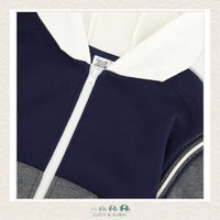 Deux Par Deux: Boys Full Zip Hooded Fleece Top, CoCo & KaBri Children's Boutique