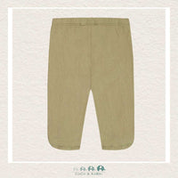 Deux Par Deux Crinkle Jersey Capri - Green, CoCo & KaBri Children's Boutique