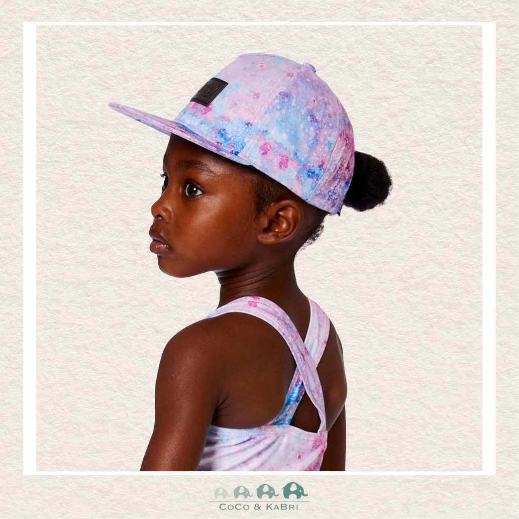 🇨🇦 Deux Par Deux Galaxy Print Pink Cap, CoCo & KaBri Children's Boutique