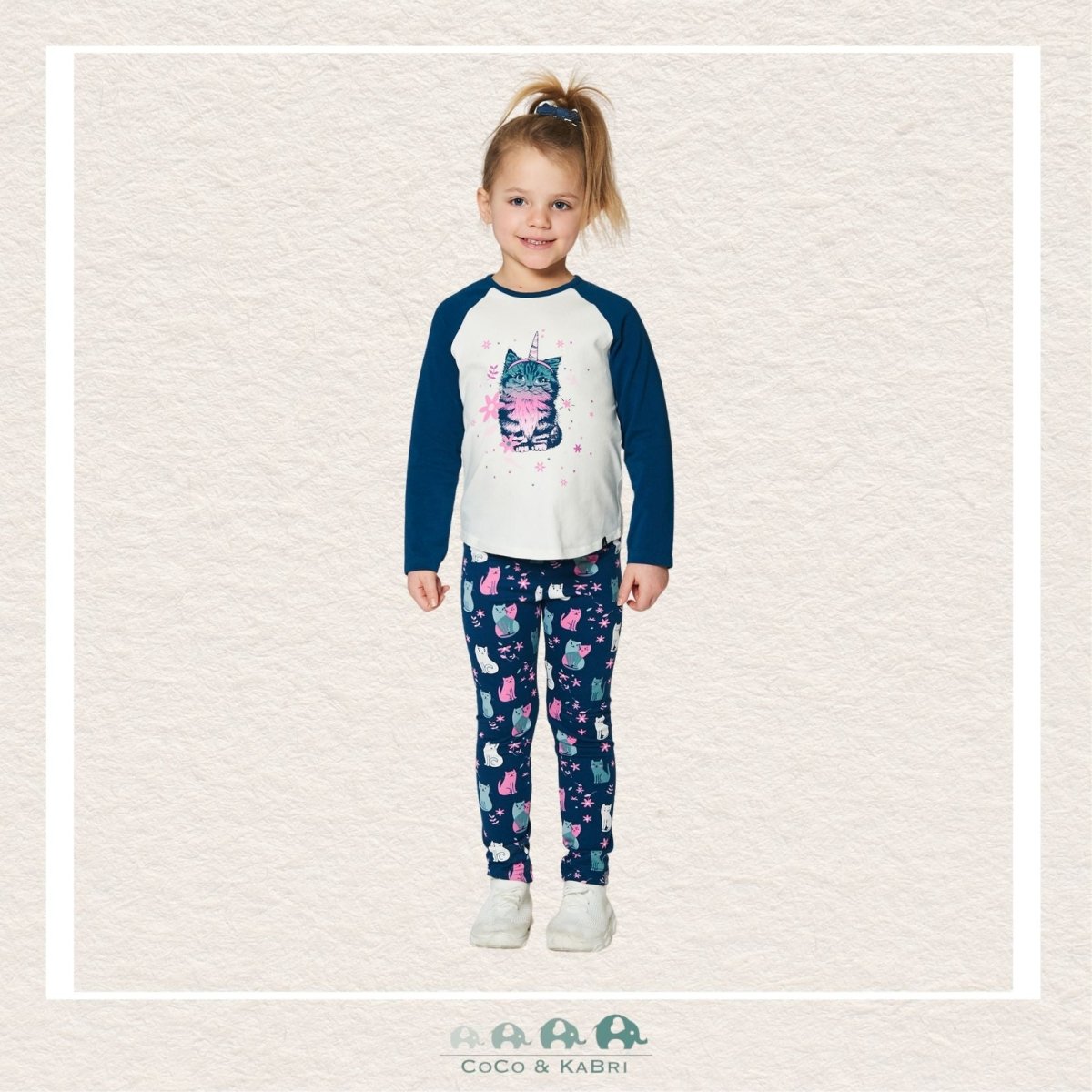 Deux Par Deux: Girls Caticorn Tshirt, CoCo & KaBri Children's Boutique