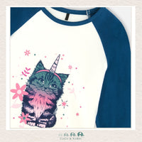 Deux Par Deux: Girls Caticorn Tshirt, CoCo & KaBri Children's Boutique