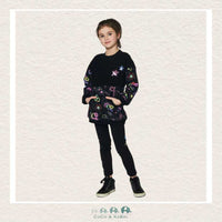 Deux par Deux Girls Top: Terry & Sherpa Rainbow Hearts, CoCo & KaBri Children's Boutique