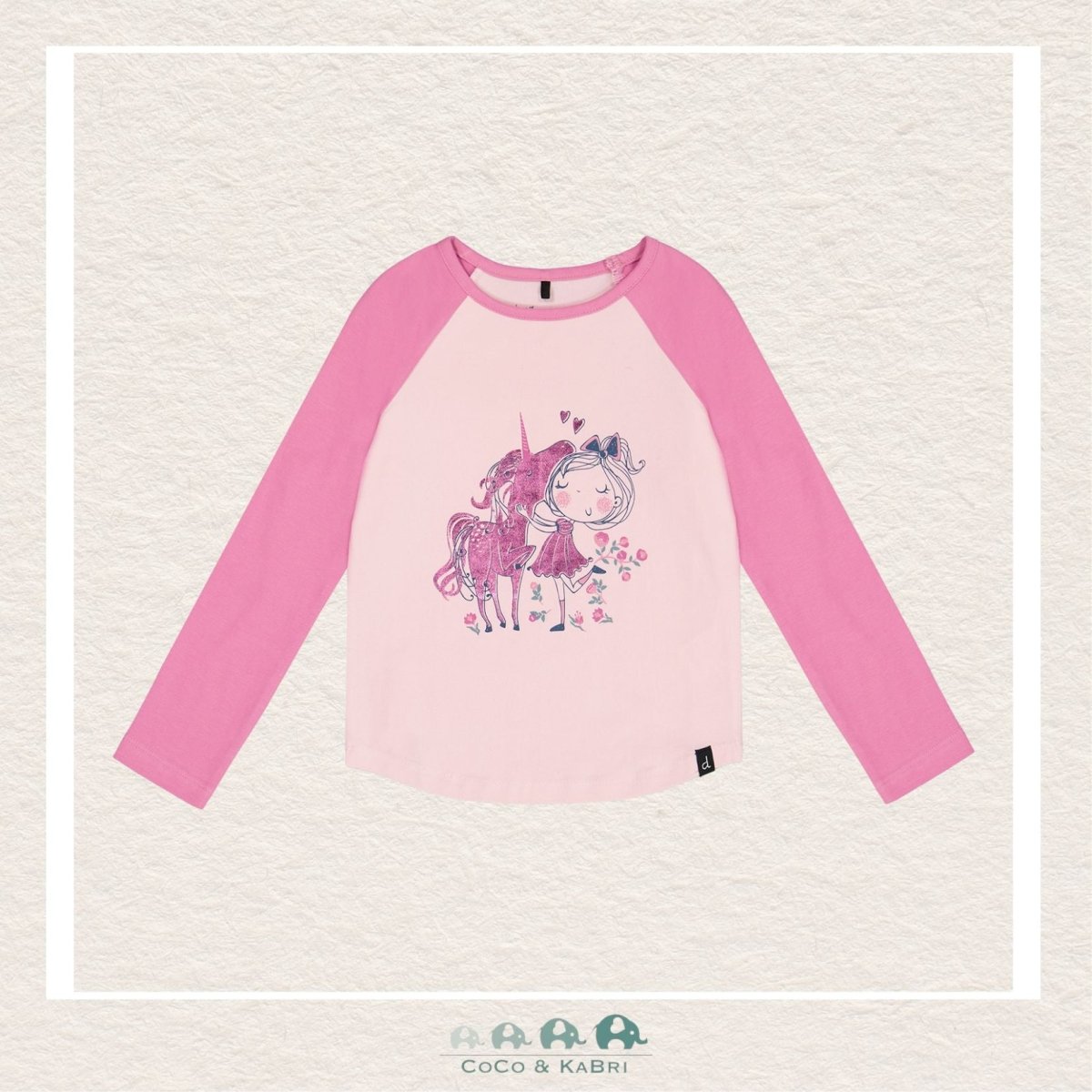 Deux Par Deux: Girls Unicorn Tshirt, CoCo & KaBri Children's Boutique