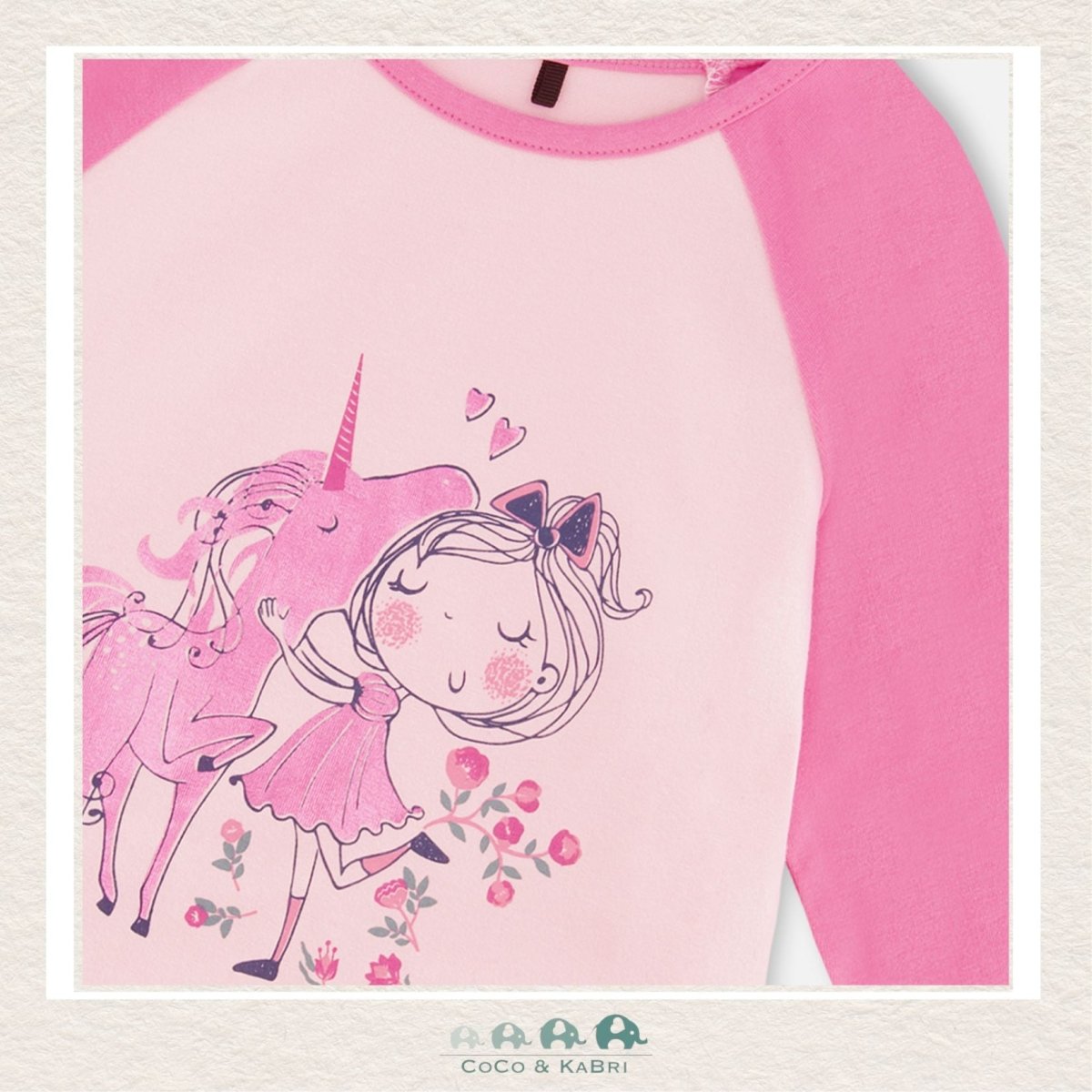 Deux Par Deux: Girls Unicorn Tshirt, CoCo & KaBri Children's Boutique