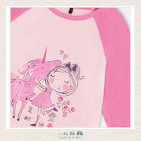 Deux Par Deux: Girls Unicorn Tshirt, CoCo & KaBri Children's Boutique