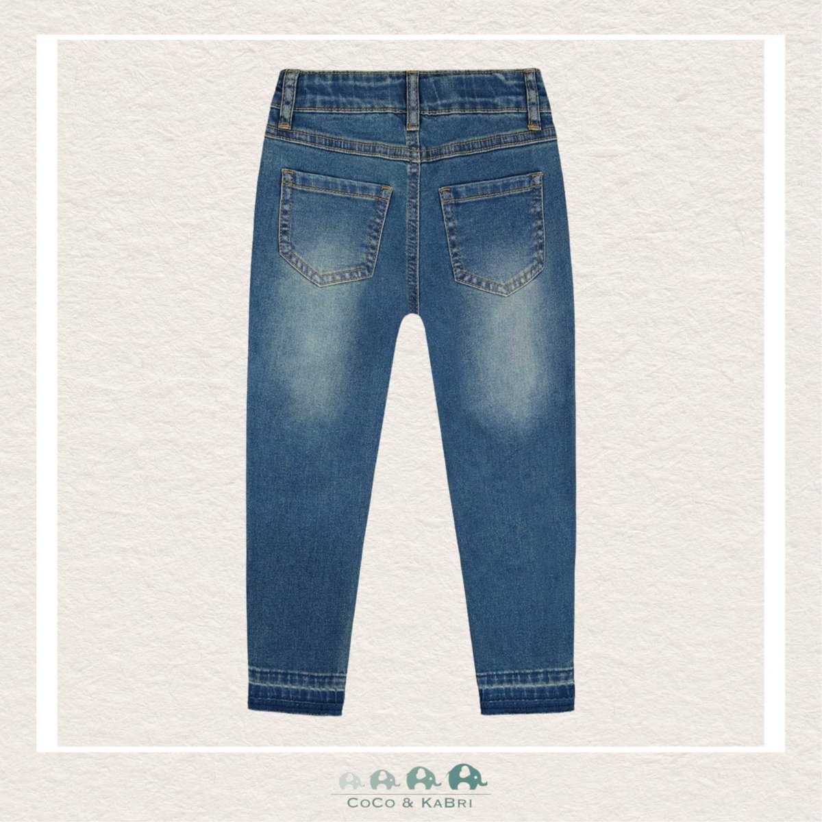 Deux Par Deux: Jeans With Embroidery Patch, CoCo & KaBri Children's Boutique