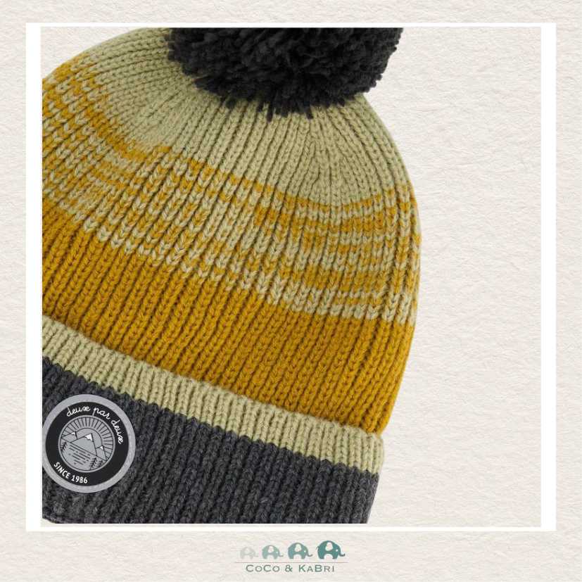 Deux Par Deux Knit Hat Gray, Spice And Sage, CoCo & KaBri Children's Boutique