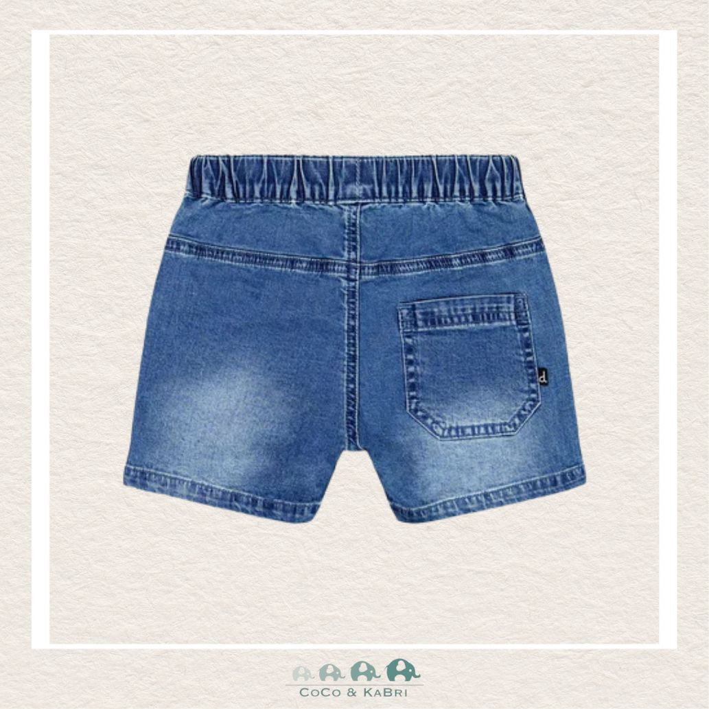 🇨🇦 Deux Par Deux Navy Denim Shorts, CoCo & KaBri Children's Boutique