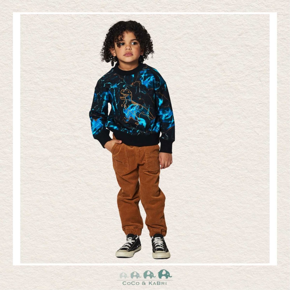 Deux Par Deux: Printed Fleece Sweatshirt, CoCo & KaBri Children's Boutique