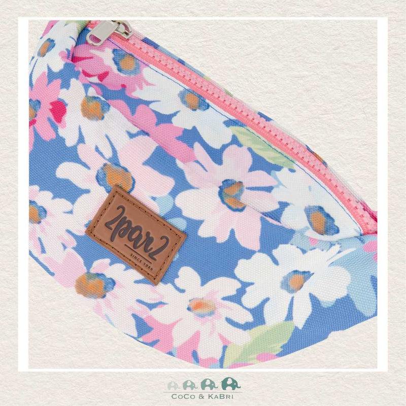 Deux Par Deux Printed Flowers Garden Fanny Pack, CoCo & KaBri Children's Boutique