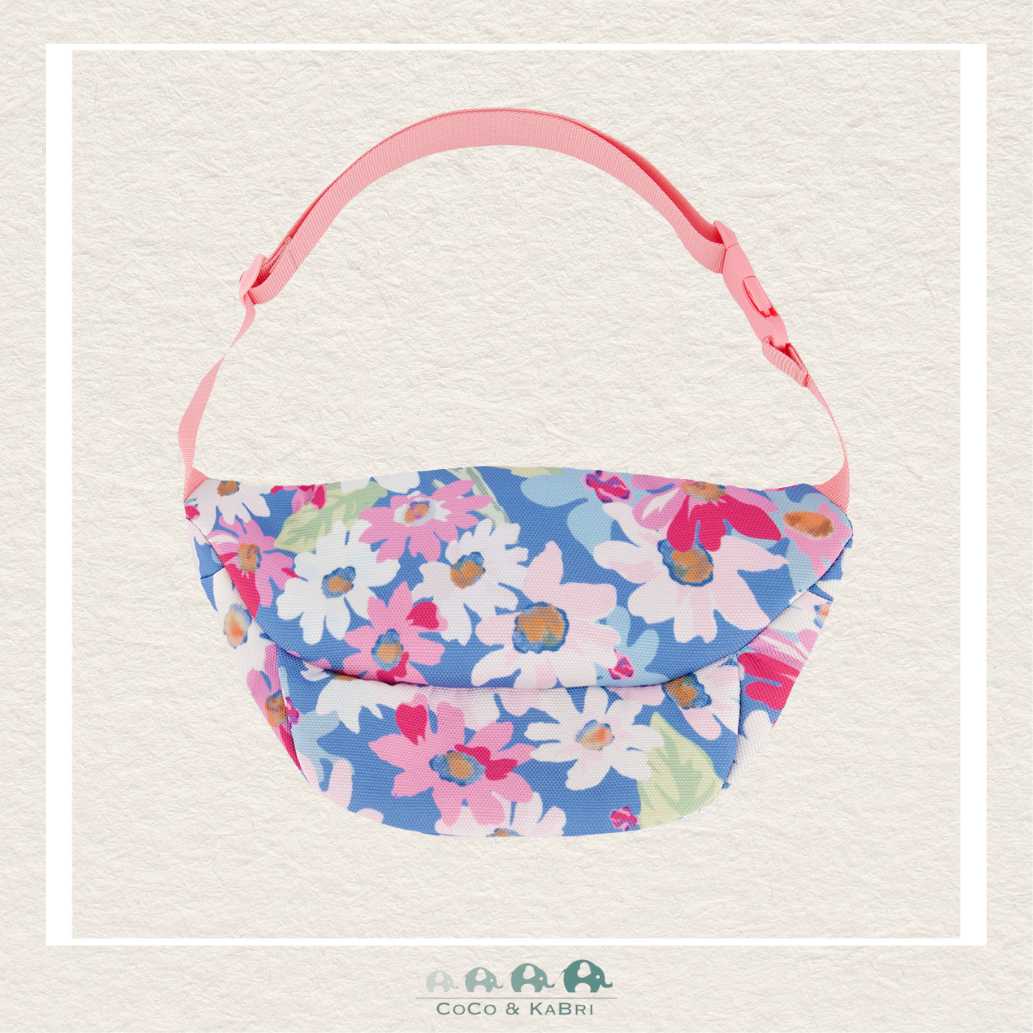 Deux Par Deux Printed Flowers Garden Fanny Pack, CoCo & KaBri Children's Boutique