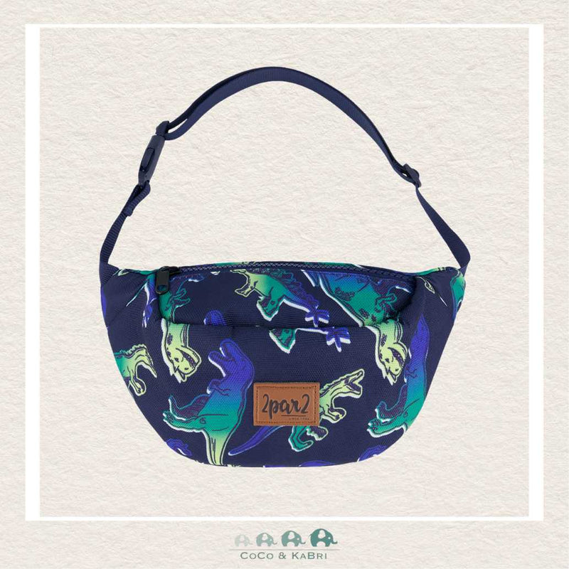 Deux Par Deux Printed Gradient Dinos Fanny Pack, CoCo & KaBri Children's Boutique