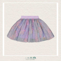 Deux Par Deux Printed Mesh Skirt - Flamingo Jungle, CoCo & KaBri Children's Boutique