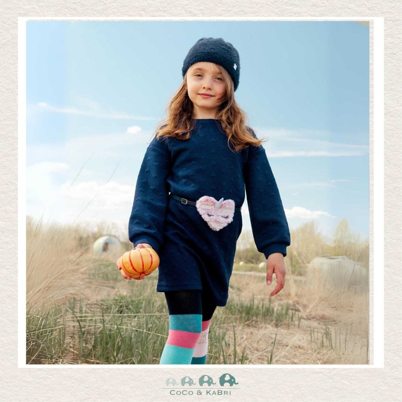 Deux par Deux Quilted Heart Fleece Dress, CoCo & KaBri Children's Boutique