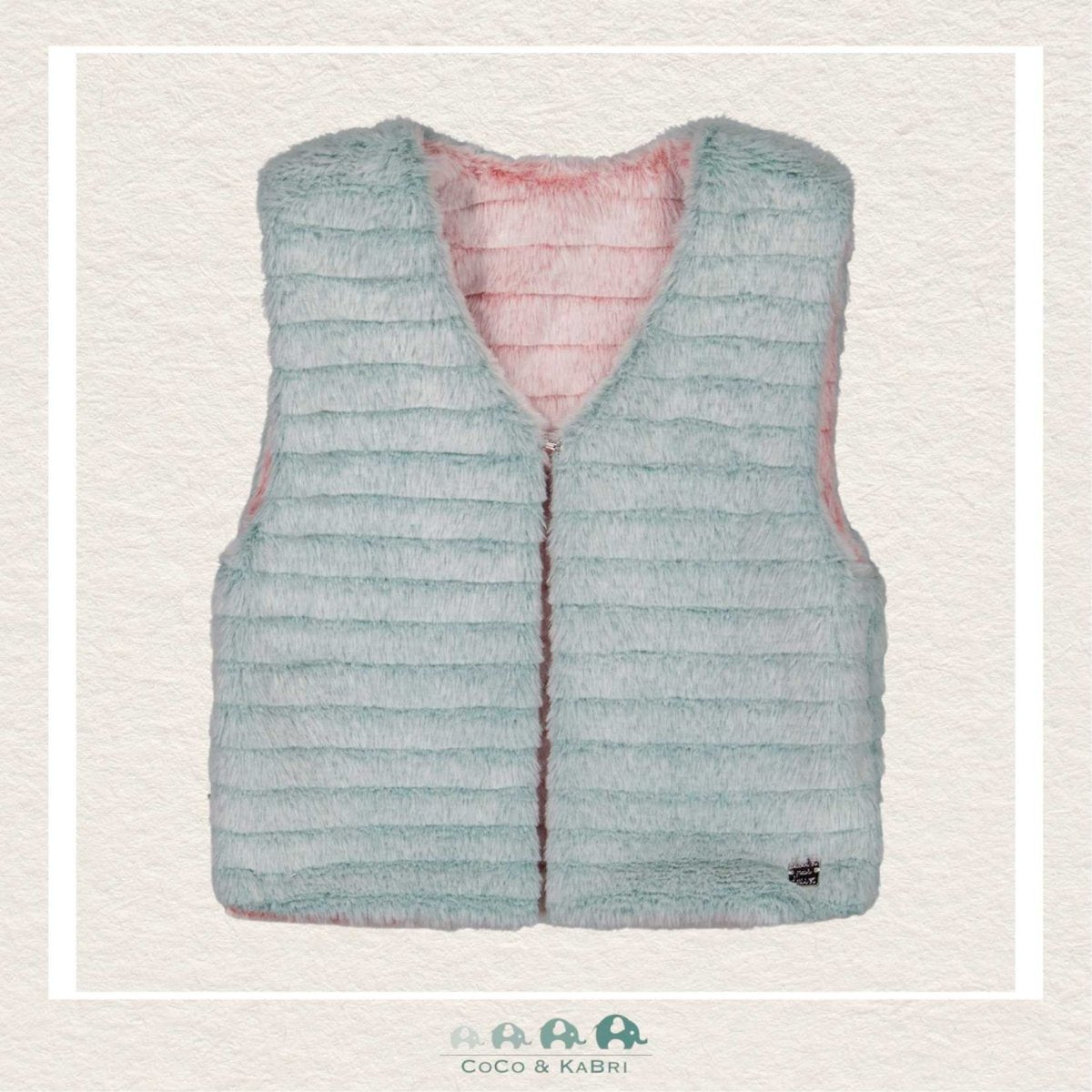 Deux Par Deux: Reversible Faux Fur Vest, CoCo & KaBri Children's Boutique