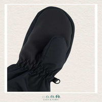 Deux Par Deux Solid Mittens Black, CoCo & KaBri Children's Boutique