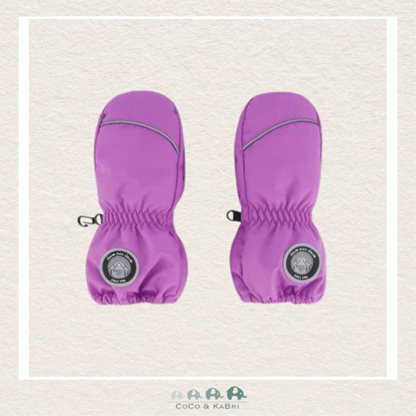 Deux Par Deux Solid Mittens Purple, CoCo & KaBri Children's Boutique