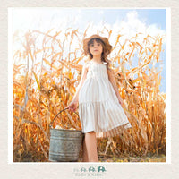 Deux Par Deux Striped Linen Dress, CoCo & KaBri Children's Boutique