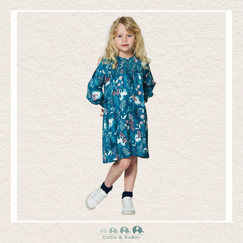 Deux Par Deux: Viscose Printed Unicorn Dress, CoCo & KaBri Children's Boutique