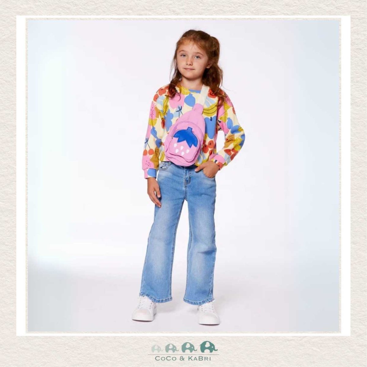 Deux Par Deux Wide Leg Girls Denim, CoCo & KaBri Children's Boutique