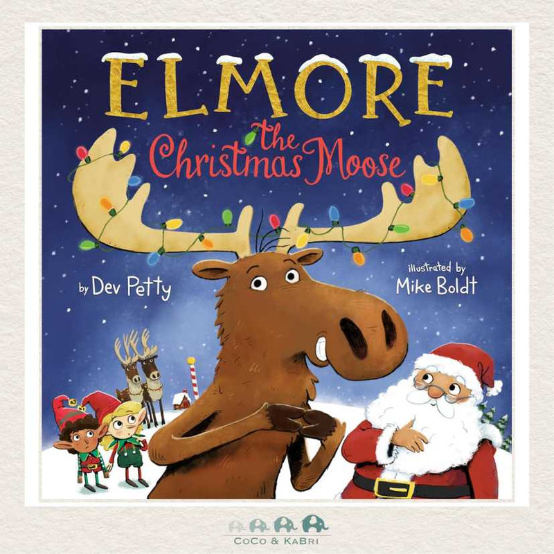 Elmore the Christmas Moose, CoCo & KaBri Children's Boutique