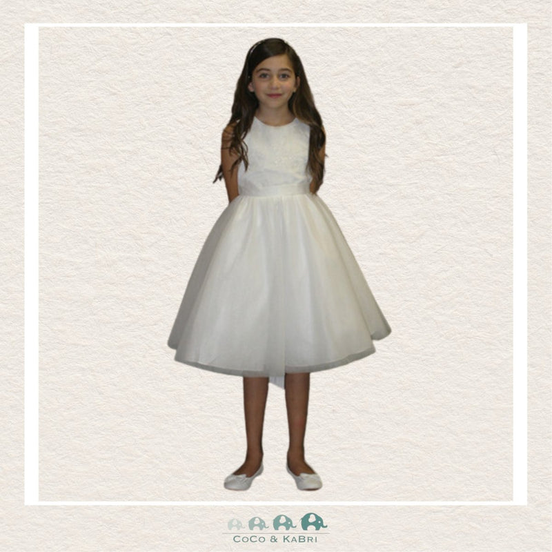 Girls White Dress Size 4, CoCo & KaBri Children's Boutique