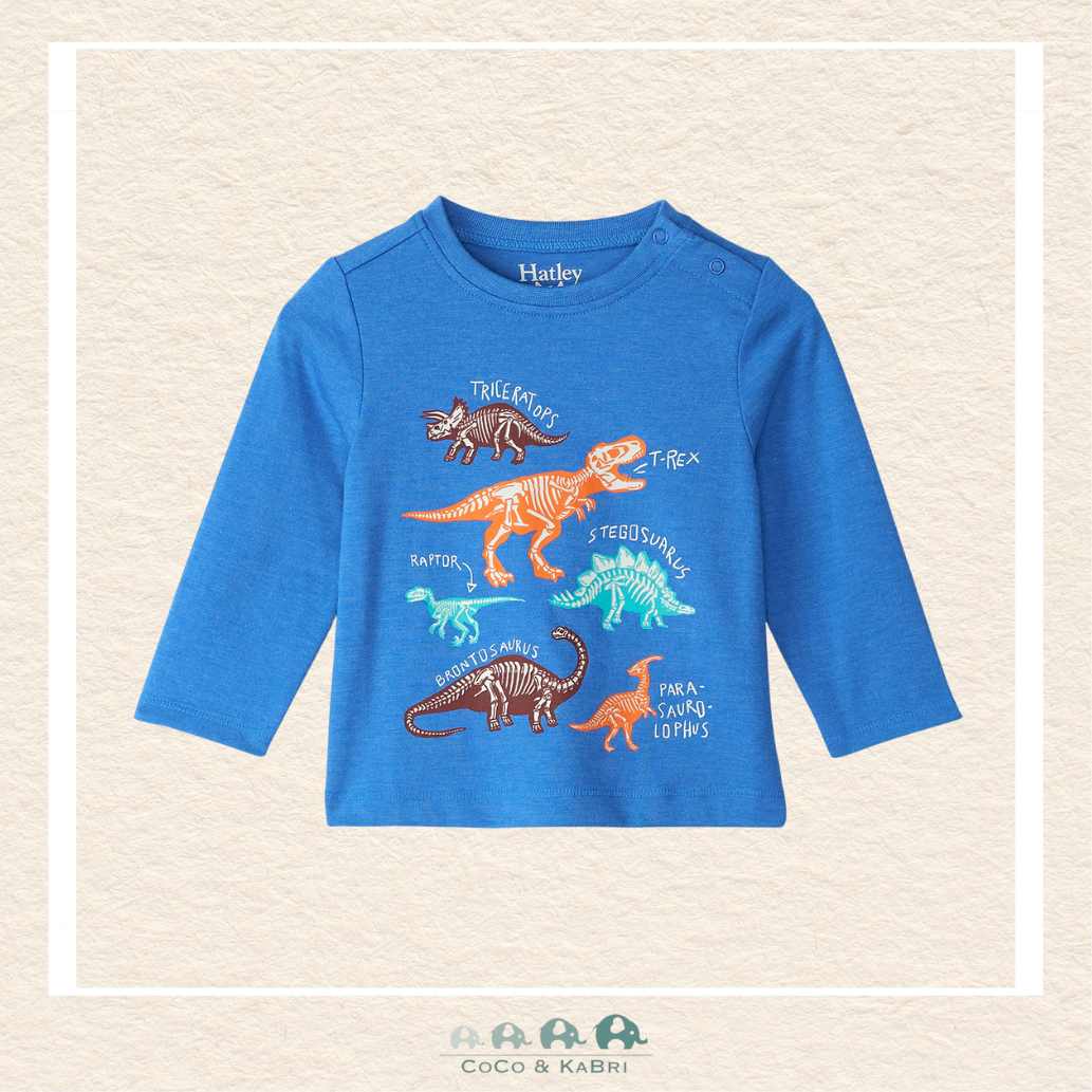 Hatley: Baby Boy Dino Bones Tshirt, CoCo & KaBri Children's Boutique