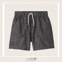 🇨🇦 Hatley: Boys Dark Grey Woven Shorts, CoCo & KaBri Children's Boutique