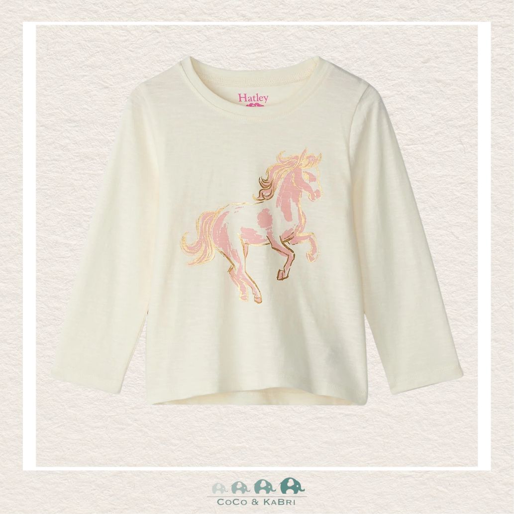 🇨🇦 Hatley Girls Prize Pony Tee, CoCo & KaBri Children's Boutique