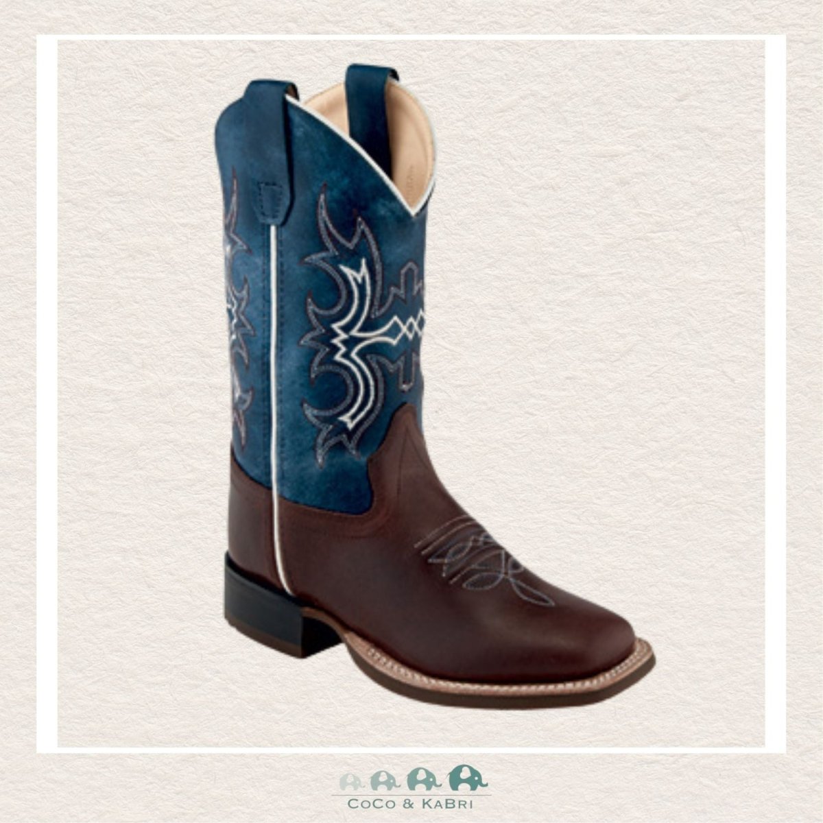 Jama Old West: Children's/Youth Cowboy Boot (BRD2), CoCo & KaBri Children's Boutique