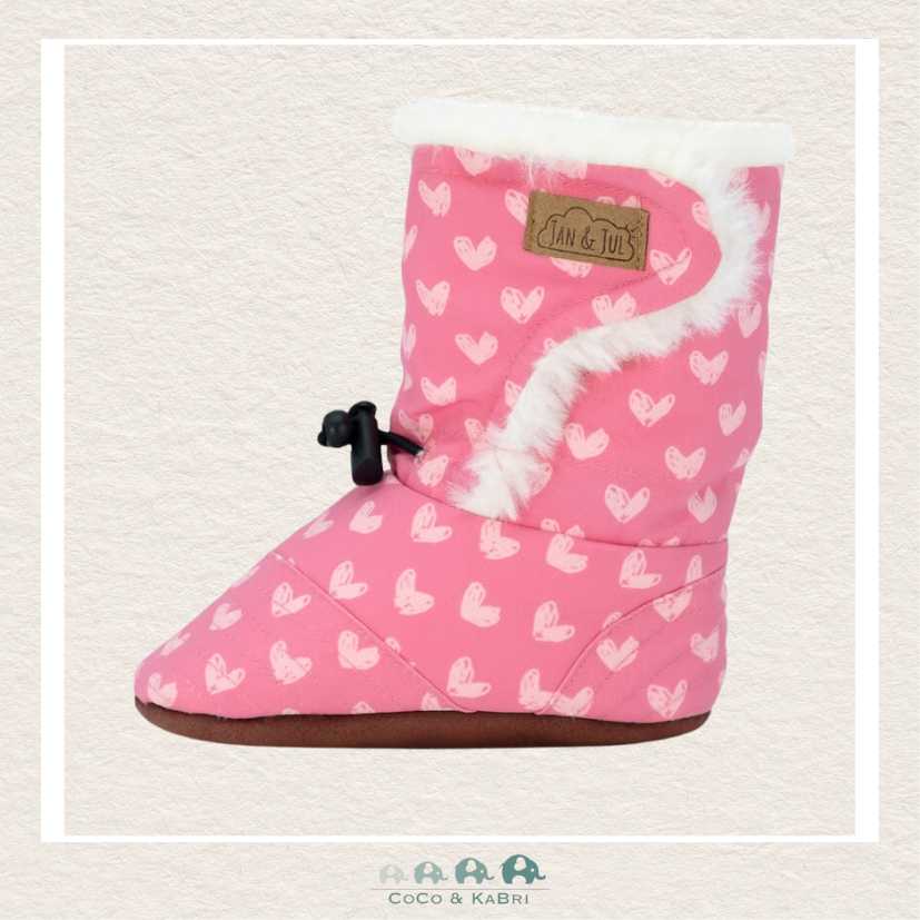 Jan & Jul Baby Stay - Put Winter Booties | Pink Heart, CoCo & KaBri Children's Boutique