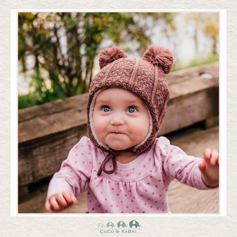 Jan & Jul Winter Ear Flap Hat - Brown Bear, CoCo & KaBri Children's Boutique