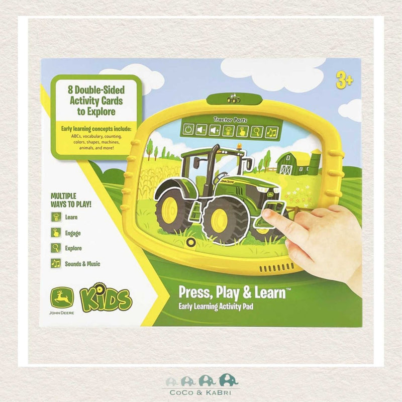 John Deere Kids Early Learning Activity Pad, CoCo & KaBri Children's Boutique