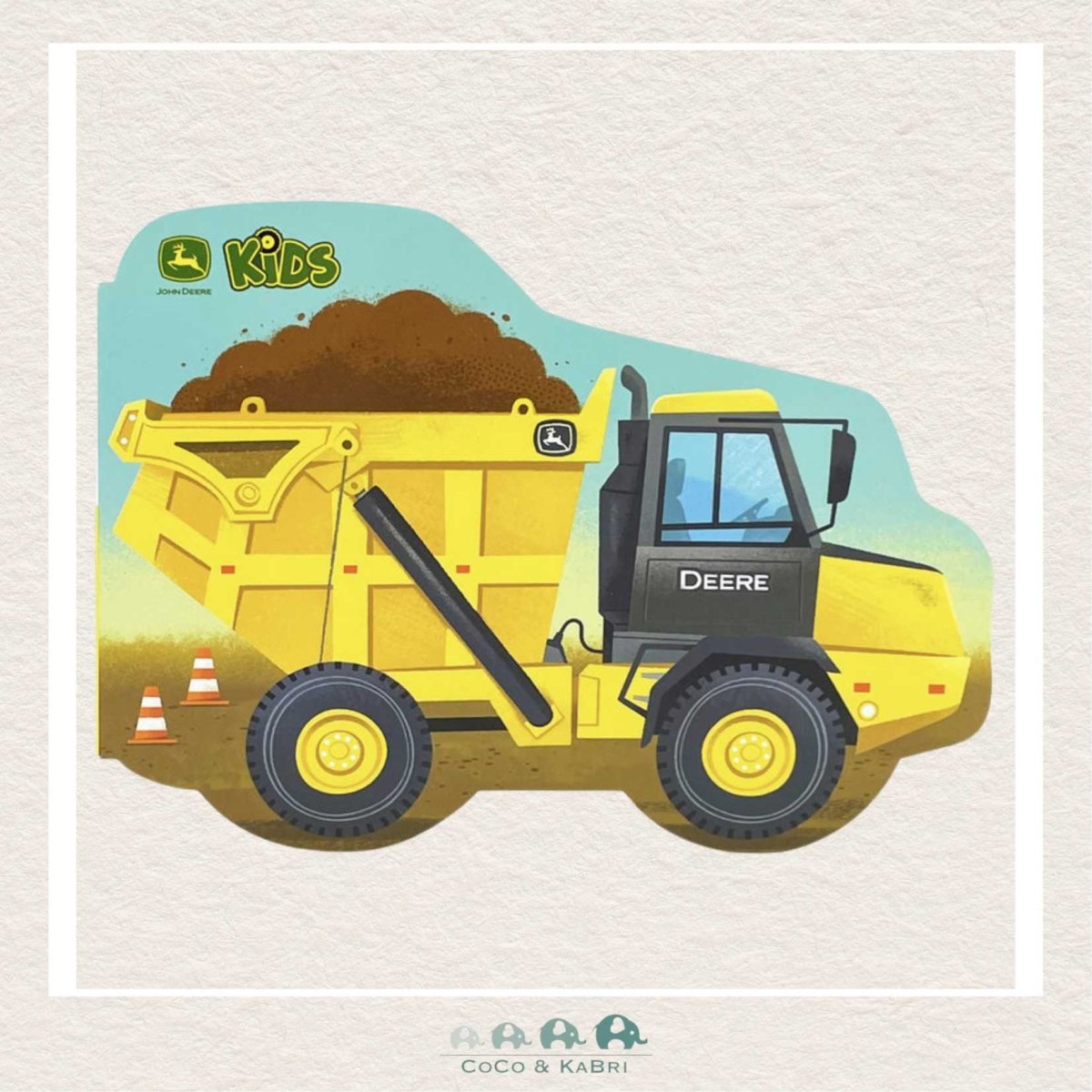 John Deere Kids How Dump Trucks Work, CoCo & KaBri Children's Boutique