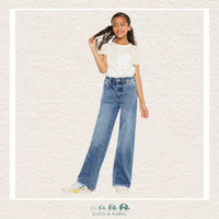 Kan Can: Kitty High Rise Mini Straight Leg Girls Jeans, CoCo & KaBri Children's Boutique