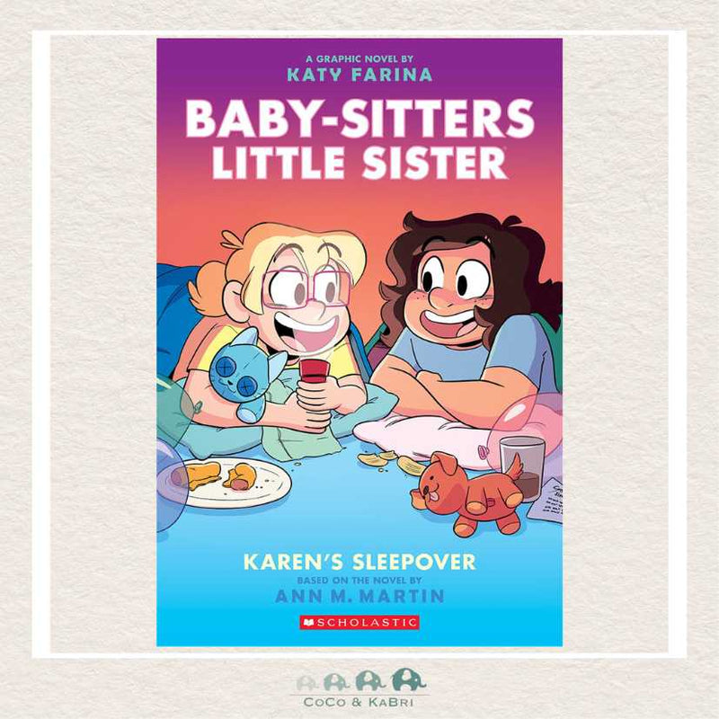 Karen's Sleepover: A Graphic Novel (Baby - Sitters Little Sister #8), CoCo & KaBri Children's Boutique