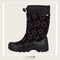 Kuoma: Lumilukko Musta Winter Boot - Star, CoCo & KaBri Children's Boutique