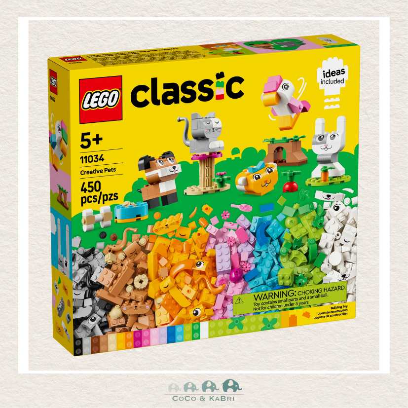 LEGO® Classic Creative Pets, CoCo & KaBri Children's Boutique